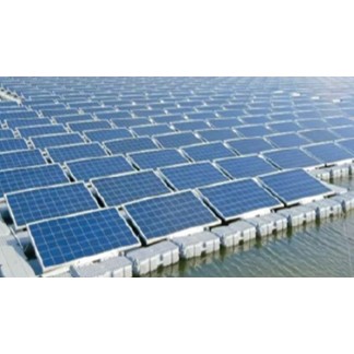 MUELLE FLOTANTE PARA PANELES SOLARES