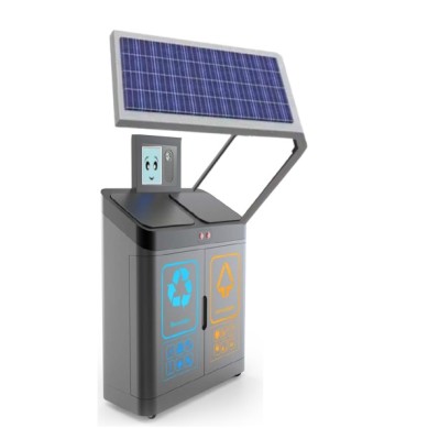 PAPELERA SOLAR INTELIGENTE SMART