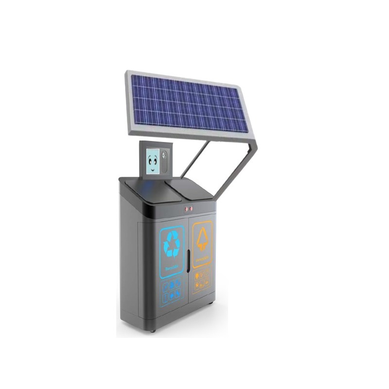 PAPELERA SOLAR INTELIGENTE SMART