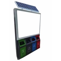 Carteleras de publicidad inteligentes con energía solar