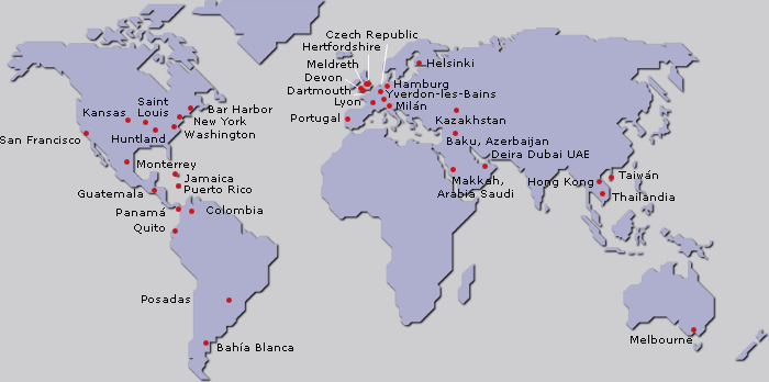 mapa mundial